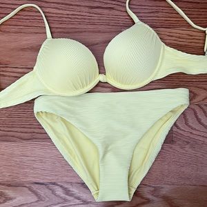 H&M Yellow Bikini Set.